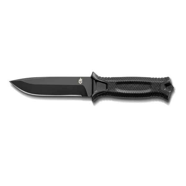 Gerber Gear Strongarm - Fixed Blade Tactical Knife for Survival Gear - Black, Plain Edge