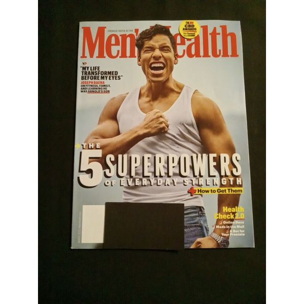 Men's Health Magazine March 2022 Joseph Baena 5 Superpowers of Strength Prostate