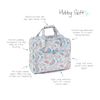 Hobby Gift Sewing Machine Travel Carry Storage Bag, Rainbow