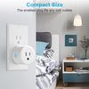 Smart Plugs That Work with Alexa, Smart Life Wi-Fi Outlet Compatible with Alexa, Google Home & Smartthings, Smart Socket with Remote Control & Timer Function, 2.4Ghz WiFi Only (Mini Plug 2 Pack)