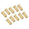 Maclan Max Current 5mm Low Profile Gold Bullet Connectors (10) [MCL4217]