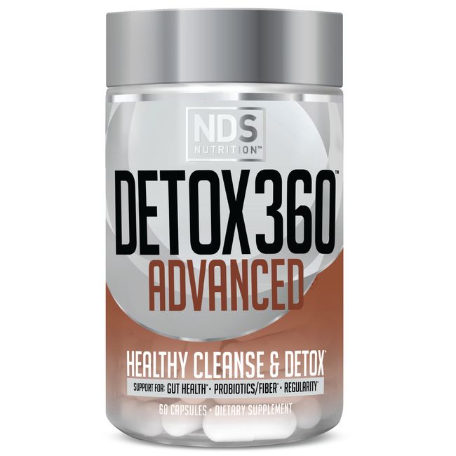 NDS Nutrition Detox 360 Advanced-Complete Cleanse and Detox (60 capsules)