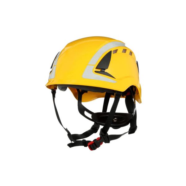 3M SecureFit X5000 Safety Helmet, Vented, Reflective, CE, Yellow, X5002V-CE