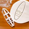 Surfboard Cookie Cutter, 1 Piece. Bakerlogy