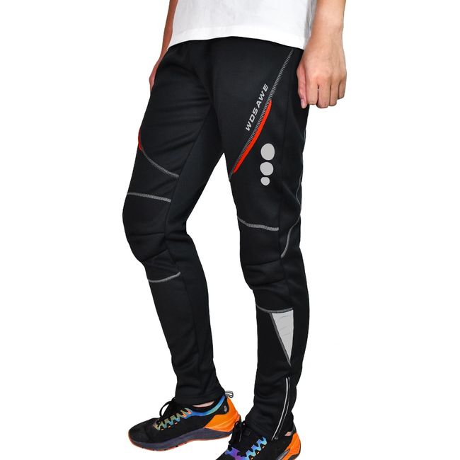 Fleece discount cycling pants