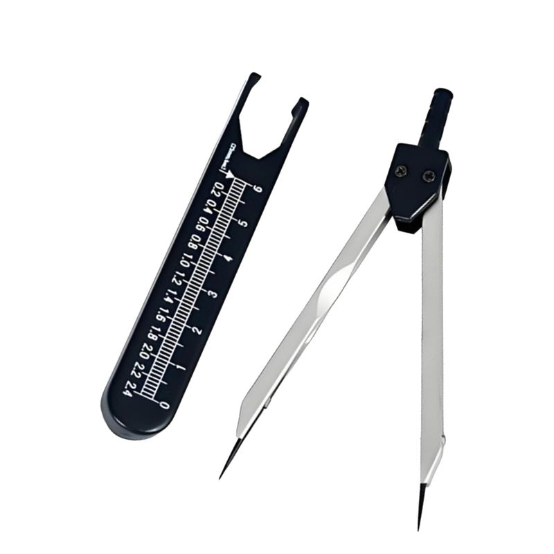 FineGood ECG Divider Caliper Portable Electrocardiogram ...