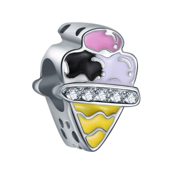 LaBenie Ice cream Cone Charm Bead