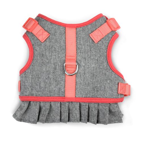 Martha Stewart Tweed Adjustable Fit Comfort Dress Harness for Dogs, Size 12