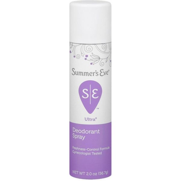 Summer's Eve Feminine Deodorant Spray Ultra Extra Strength 2 oz Pack of 9