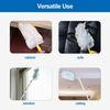 Replacement Handles Compatible with Swiffer Duster Refill, Swiffer Duster Extended Handle,Foldable & Extendable Dust Handle Only(White 3pcs)