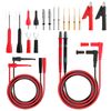 20Pcs Multimeter Test Leads Kit, Electronic Test Leads with Alligator Clips Replaceable Probes Pins Cable