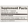 Seagate Products Olive Leaf Extract 450mg 45 Capsules