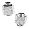 VOANZO 4PCS PC Water Cooling Connectors G1/4 Thread Nozzle PC Water Cooling Pipe Fitting Compression Fitting