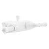 Dura Classical White Plastic Shower Control Valve w Classical Levers Handles
