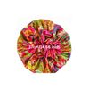 Coiffure Extensions CE Pink Flower Satin Bonnet