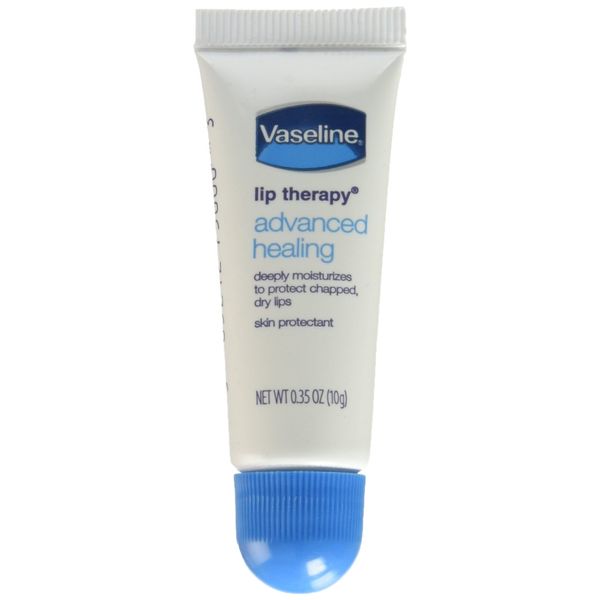 Vaseline Lip Therapy Advanced Petroleum Jelly, 3 Count