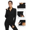 VUTRU Women's Workout Yoga Jacket Full Zip Running Track Jacket