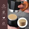 Coffee Filter Papers Round 600 Pcs 2.5"/64mm Replacement Paper Filter Brown Compatible with Coffee Espresso Maker