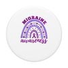 Migraine Awareness Month Rainbow PopSockets Swappable PopGrip