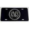 Custom Personalized Celtic Frame Monogram License Plate Vanity Car Tag