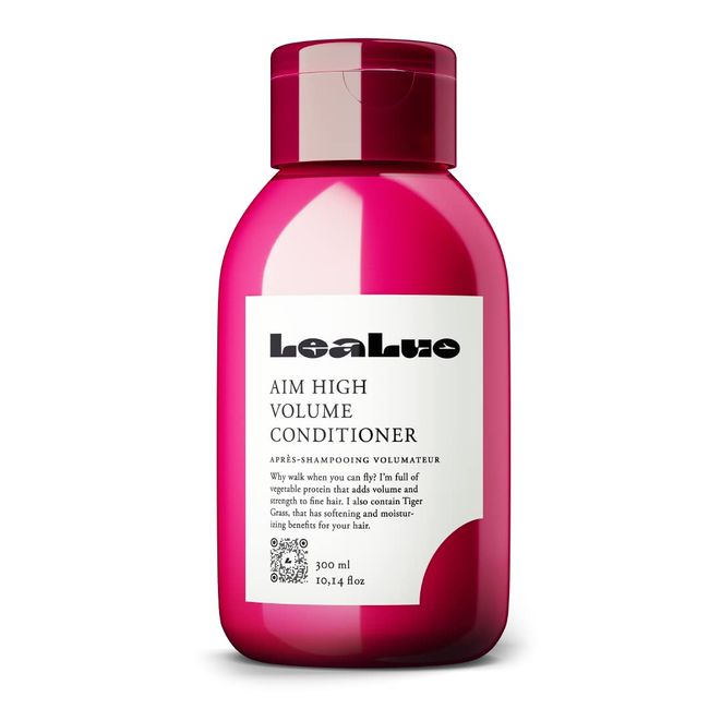 LeaLuo Aim High Volume Conditioner, Fl Oz 10.14, For Fine Heavy Hair, Vegetable Protein for Volume, Moisturizing Tiger Grass, 100% Vegan