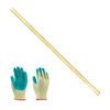 PDL 'Chillington Style' Hoe Replacement 48" Ash Handle Only & Gardening Gloves