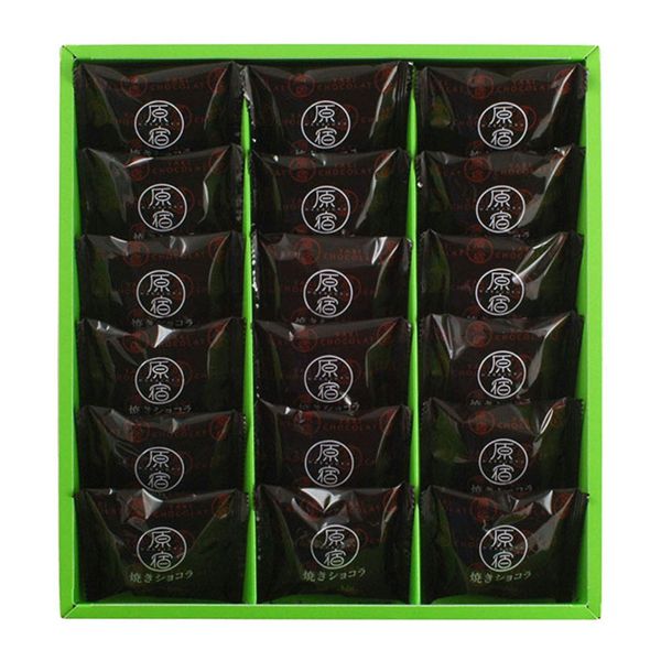 Colombin Harajuku Baked Chocolate, 18 Pieces