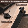 Under Desk Cable Management Net - Black | HX AURIZE