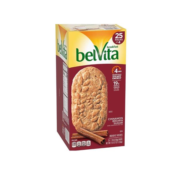 Belvita Brown Sugar/Cinnamon (20 Pack x 1.76 Oz), 35.200000000000003 Ounce