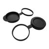 32mm Binocular/Monocular Objective Lens Caps Internal Diameter 46.5-48mm Rubber Cover Set Black