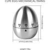 Egg Shape Timer 60 Minute Cute Timer for Kitchen Exercise Learn Cooking