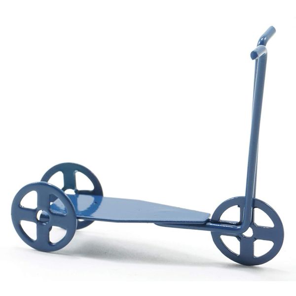 Dollhouse Miniature Blue Scooter