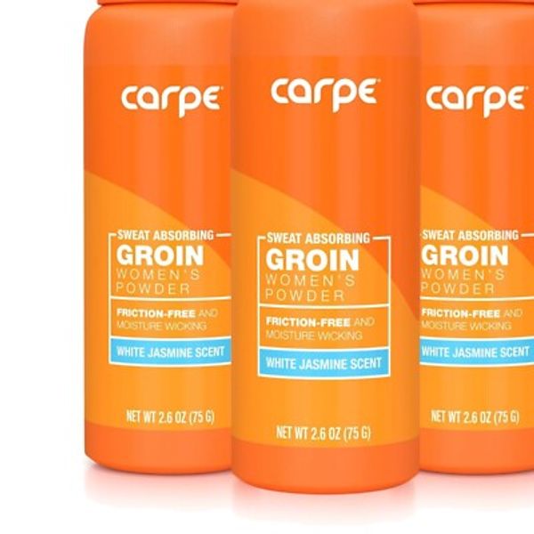 Long-Lasting Feminine Body Powder in 3 Pack - Odor Control & Sweat Absorption