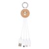 Gourmandies Rilakkuma Multi Charging Cable Chairoikoguma GRC-338D