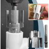 2025 New Pipe Thread Cutting Tool,Integrated Internal & External Pipe Threading Tool,Electric Drill Compatible PVC Pipe Threader Kit,1/2" (DN15) 3/4" (DN20) Pipe Sizes Rethreading Tool