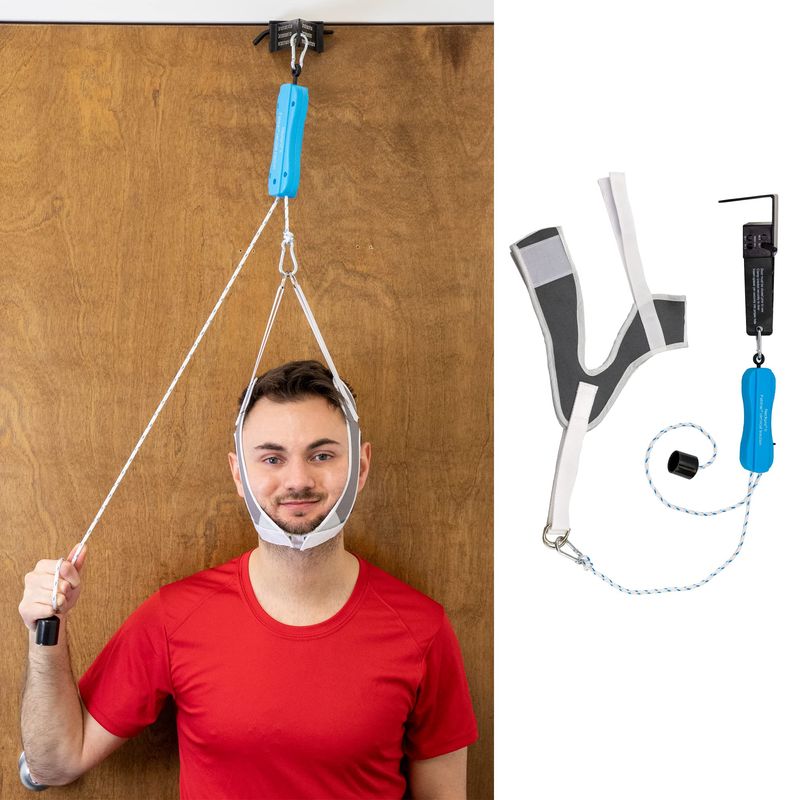 NeckPro II - Neck Traction Cervical Device Over the Door Home Neck ...