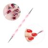 YIXINLYMY Dot Pen, Nail Art, Use on Both Ends, Dot Stick, Nail Dot Pen, Stipple Tool, Dotting Pen, Nail Brush, Tool, Stipple Tool, Nail Deco Pen, Decoration Tool, Set of 5