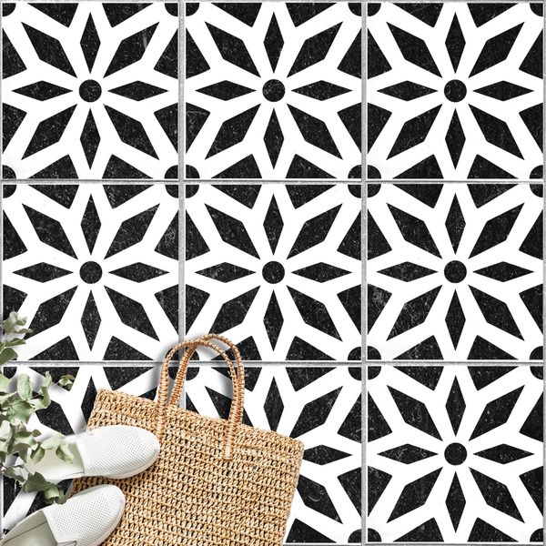 2 x Stencils for Tiled Surfaces Kitchens or Bathrooms 17.5" (445mm) Midar