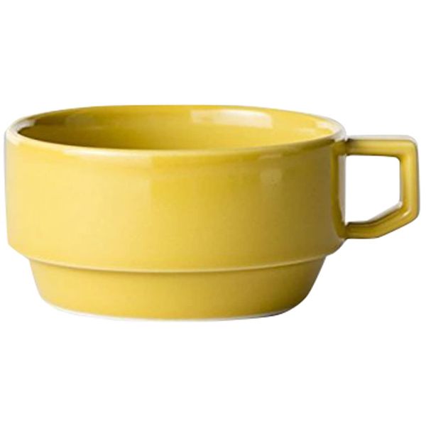 HASAMI BLOCK MUG SOUP MUSTARD Block Mug Soup Mustard