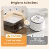 Pet Water Fountain Automatic Sensing 105 oz /3L Cat Dog Drinking Dispenser Timer