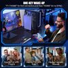 Wireless Pro Controller for Switch/OLED/Lite - 1200mAh Rechargeable Switch Turbo Controller with 10 RGB Led Light, Programmable, Wake Up - Wireless iOS Android Remote Gamepad, Wired PC Game Joystick