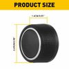 Air Conditioner Climate Heater Control Knobs for 09-13 Buick Enclave Rear Volume