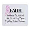 CafePress Faith Mousepad Non-slip Rubber Gaming Mousepad