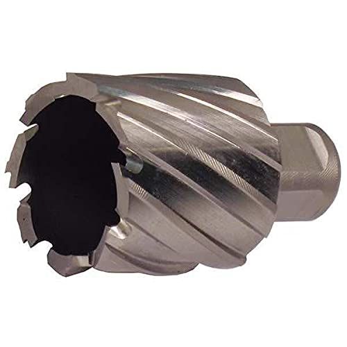 Annular Cutter, High Speed Steel, Bright (Uncoated), 1/2 in