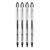 uni-ball Vision Elite Rollerball Pens, Bold Point (0.8mm), Black, 4 Count