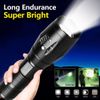 Super-Bright 90000LM LED Tactical Flashlight 5 Modes Zoomable Torch Light 2Pack