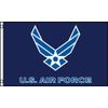 3'x5' US AIR Force Blue Wings Polyester Flags