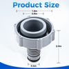 Swimming Pool Drain Valve Replacement for P6H1419 Pools Hose Adapter（2 Pack）