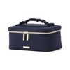 Francfranc Franc Ruffle Vanity Pouch, navy