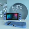 eXtremeRate PlayVital Back Cover for Nintendo Switch Console, Handheld Controller Separable Protector Hard Shell for NS Joycon, Customized Dockable Protective Case for Nintendo Switch - Airforce Blue